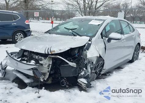 2020 Toyota Corolla Se from USA, damaged, VIN 5YFS4RCE9LP019343